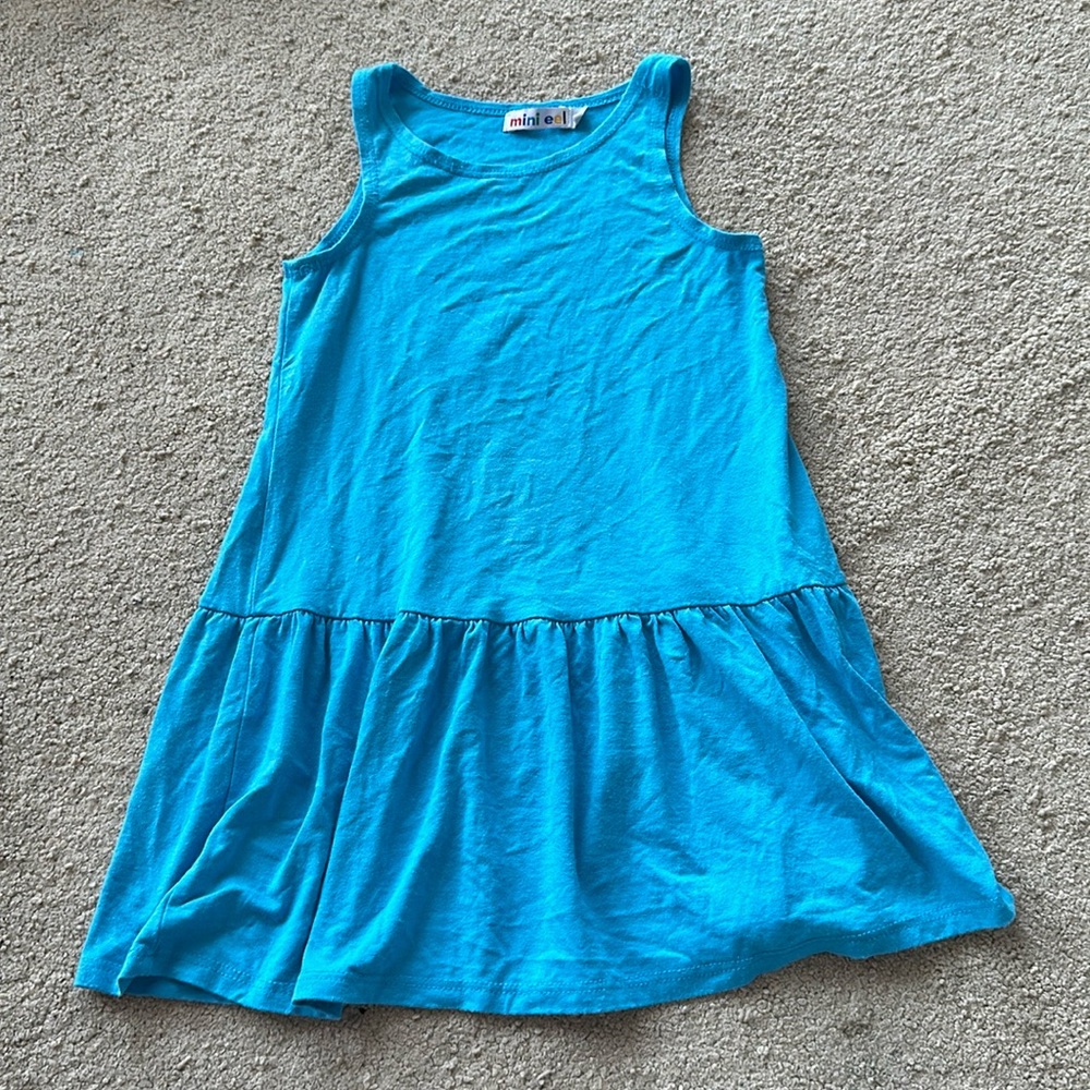 Blue mini eel fighting eel dress 4